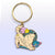 Space Doggo Golden Retriever Enamel Keychain [Limited Edition]  Flair Fighter   