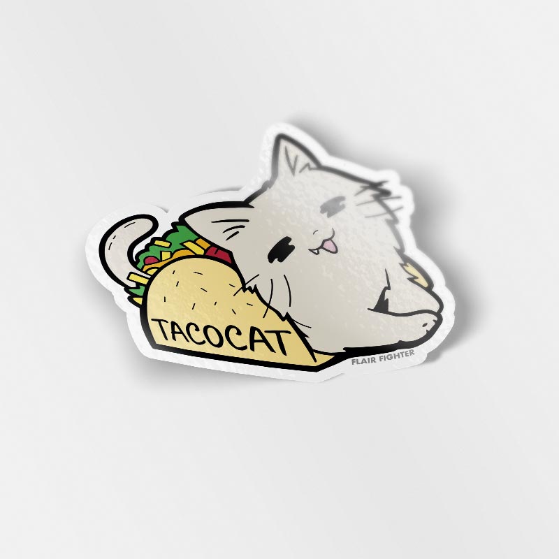 Seal Point Siamese Cat Fart Waterproof Vinyl Sticker - Flair Fighter