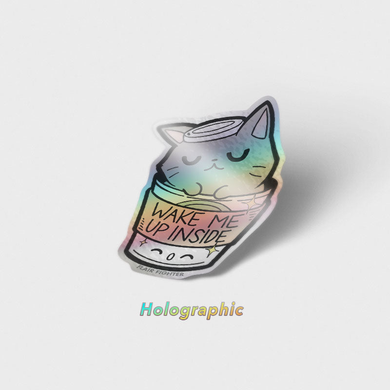 I and Myself Holographic Stickers